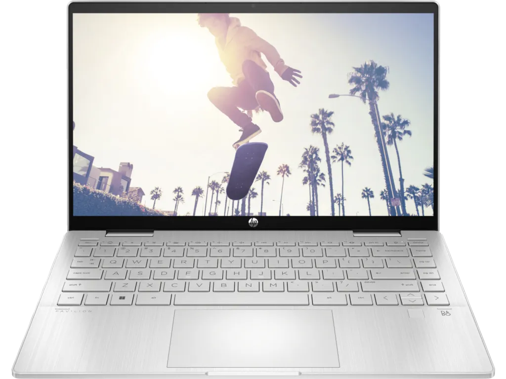 HP PSG Laptop HP Pavilion x360 14-ek1003nm DOS/14"FHD IPS Touch/i7-1355U/16GB onboard/512GB/backl/FPR/srebr Slika 2